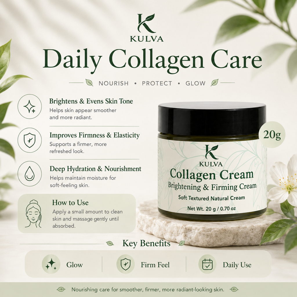 KULVA Collagen Cream 20g – Brightening & Firming Cream
