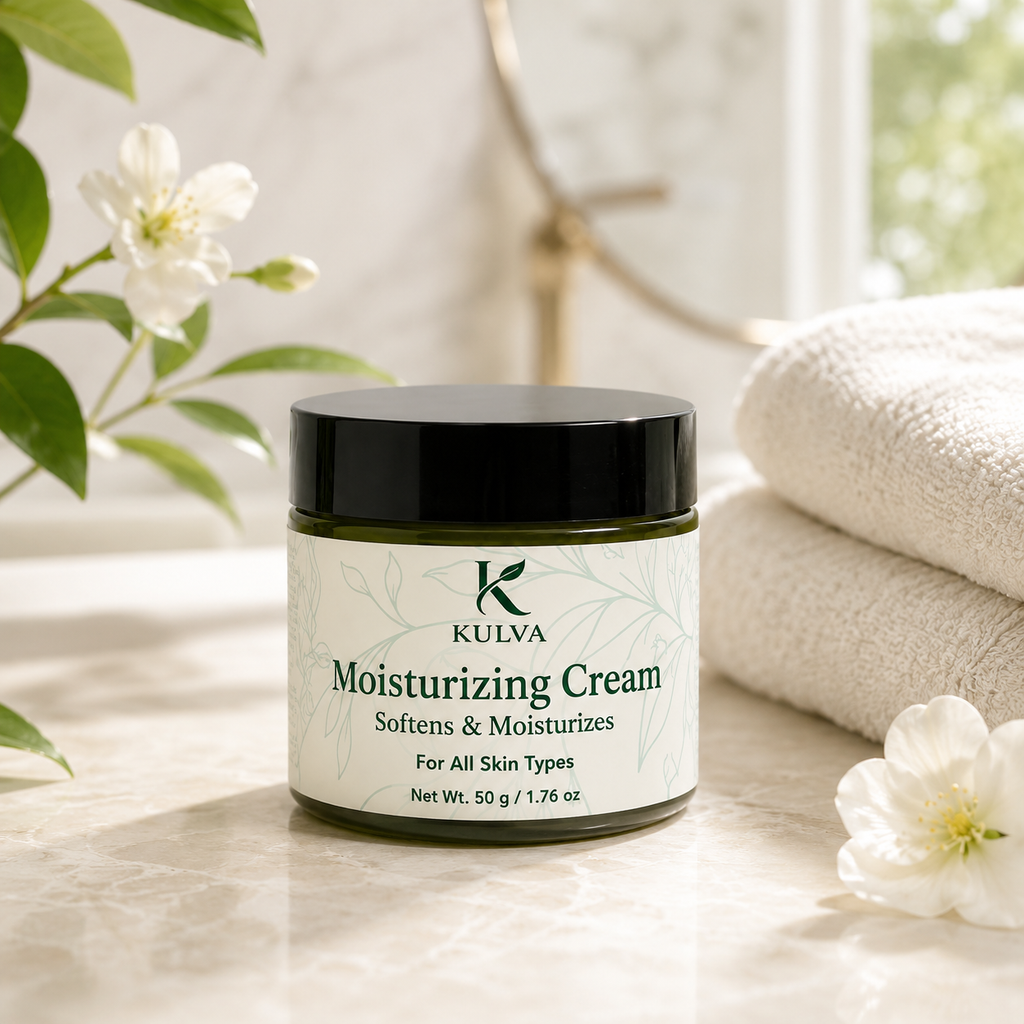 KULVA Moisturizing Cream 50g – Softening Daily Face & Skin Cream