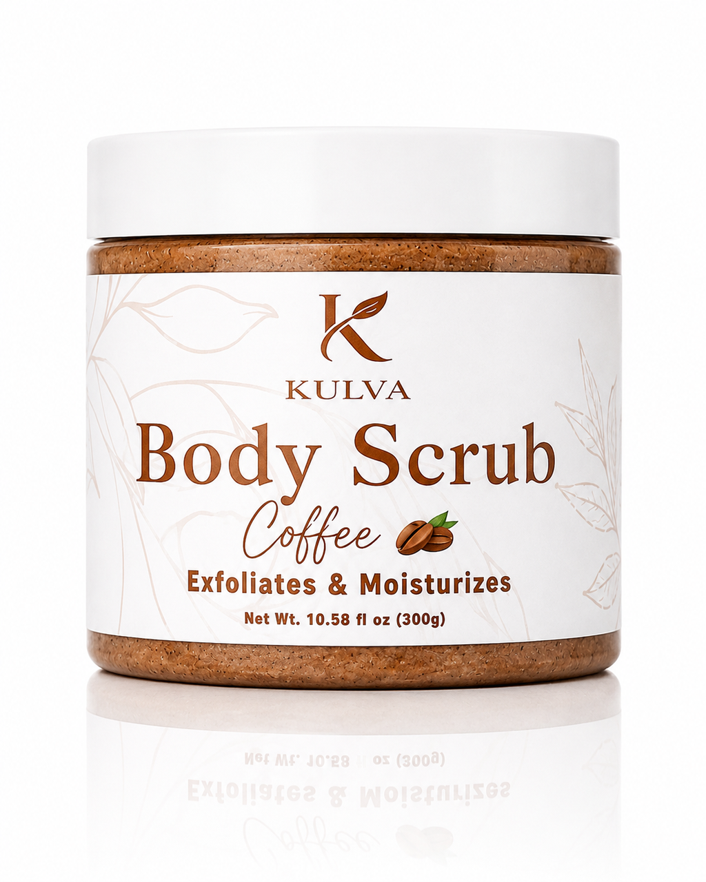 KULVA Coffee Body Scrub — Exfoliates & Moisturizes