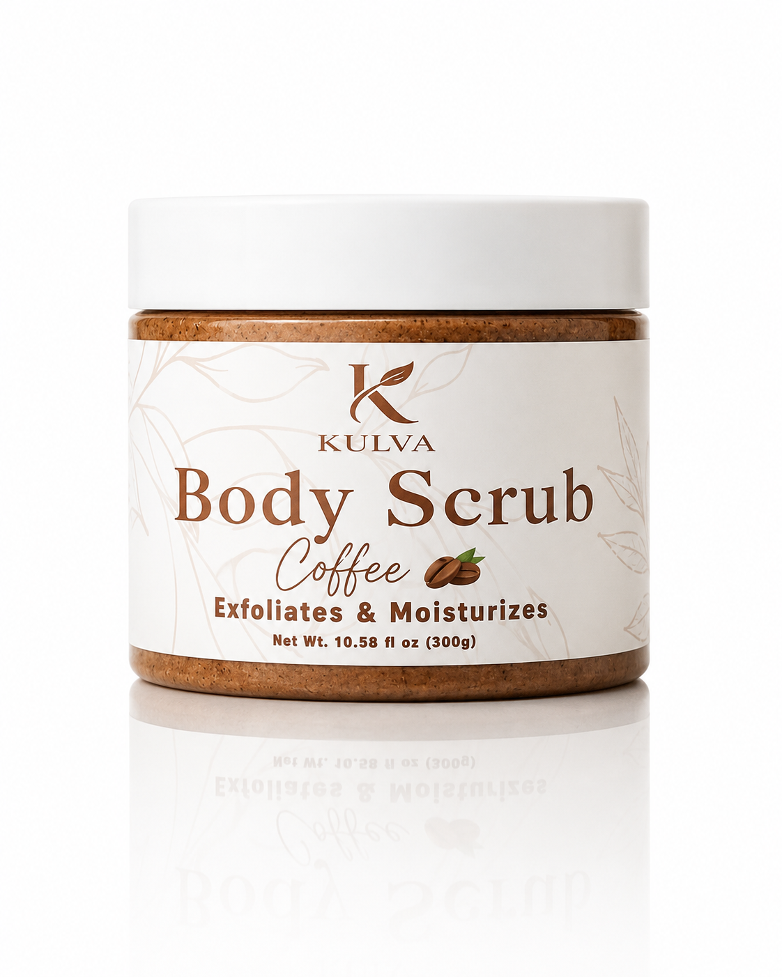 KULVA Coffee Body Scrub — Exfoliates & Moisturizes